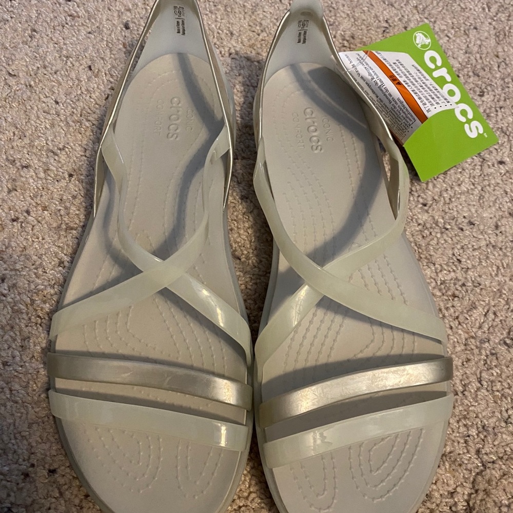 Croc sandals
